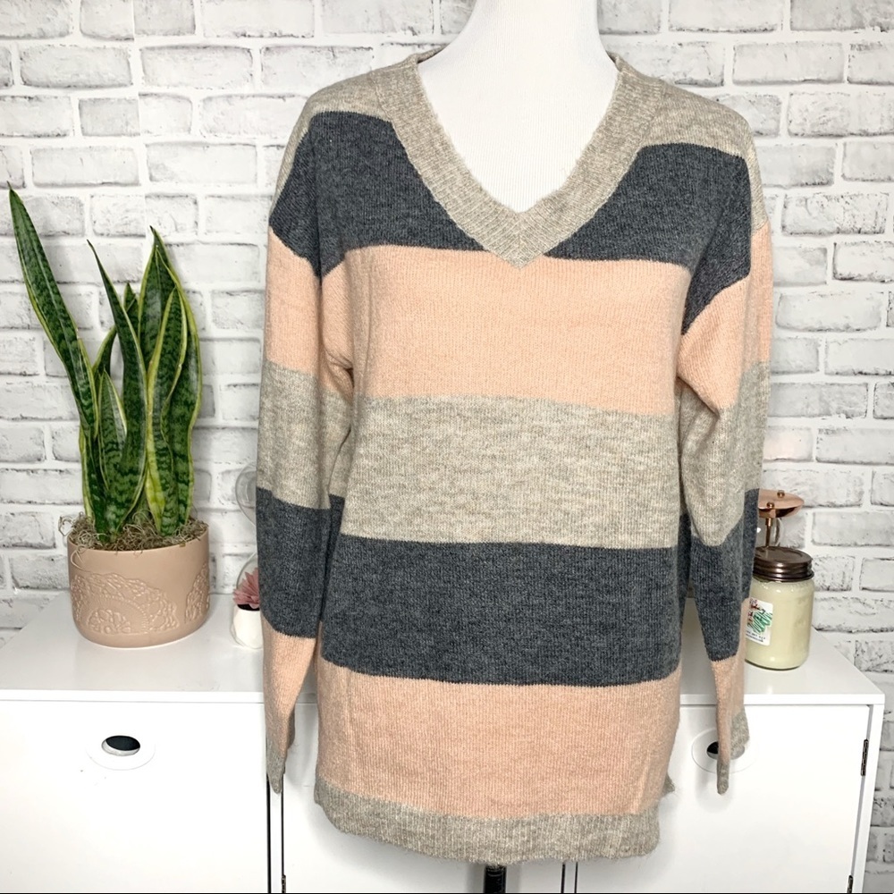 Cozy Soft Stripe Sweater